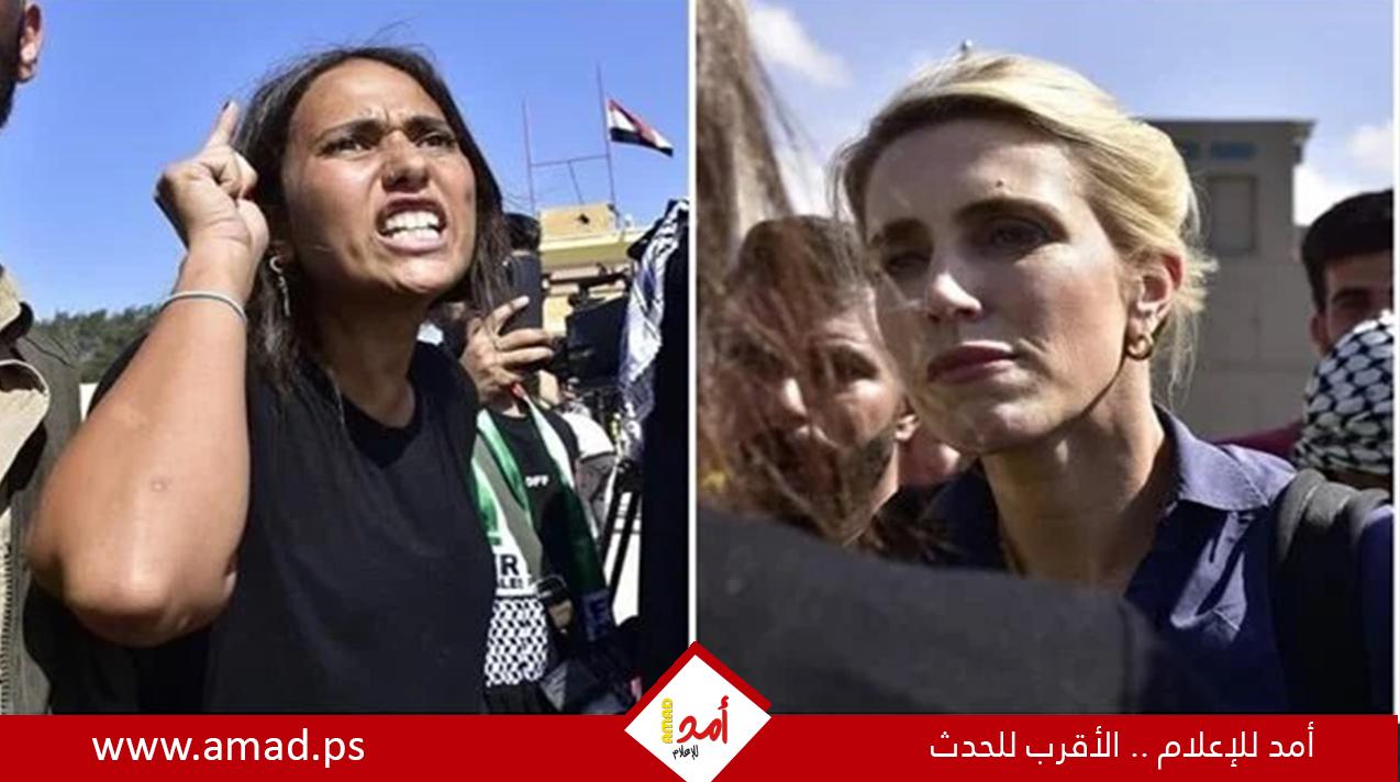 معتصمة أمام معبر رفح تواجه مراسلة CNN صاحبة الفيديو المزيف..فيديو