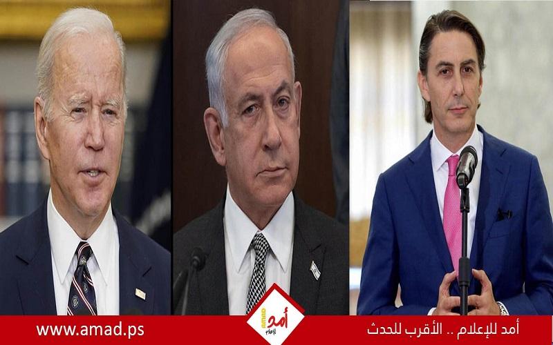 نتنياهو يلتقي مبعوث بايدن الخاص سراً .. ويبحث التوتر مع حزب الله