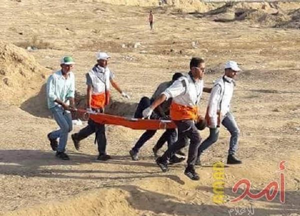 إصابة برصاص جيش الاحتلال شرق مخيم البريج