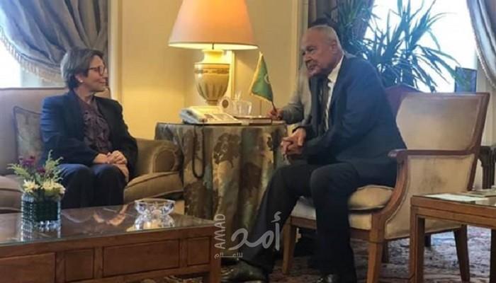 أبو الغيط يستقبل وزيرة الزراعة البرازيلية