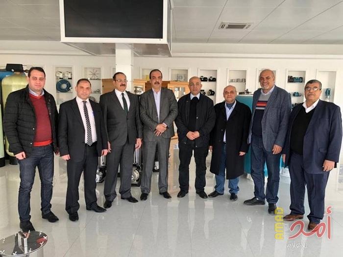 جمعية رجال الأعمال تزور شركة عبد السلام ياسين لتصنيع "محطات المياه"