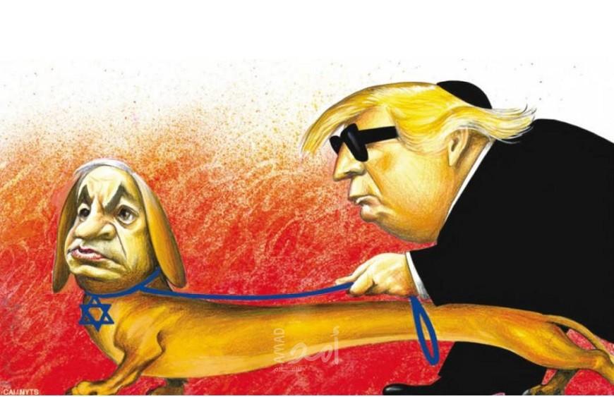 "نيويورك تايمز" تعتذر عن كاركاتير  ساخر من ترامب ونتنياهو