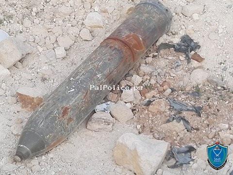 الشرطة تتلف جسم مشبوه في طولكرم