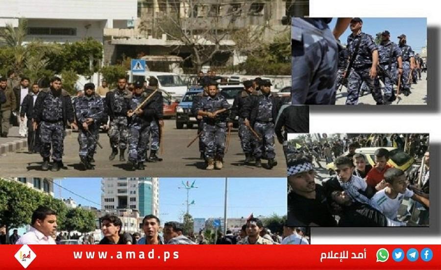 قوى وفصائل وطنية: حماس تسعى لتحويل الانقلاب إلى انفصال وتدمير " الوطنية الفلسطينية"