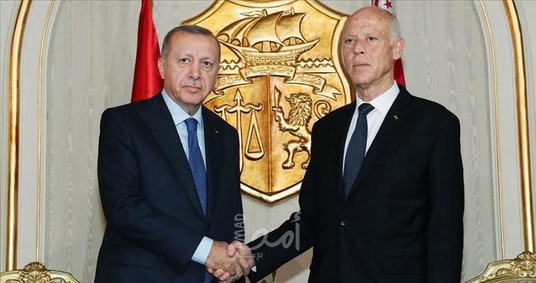 الرئاسة التركية تعلن وصول أردوغان إلى تونس