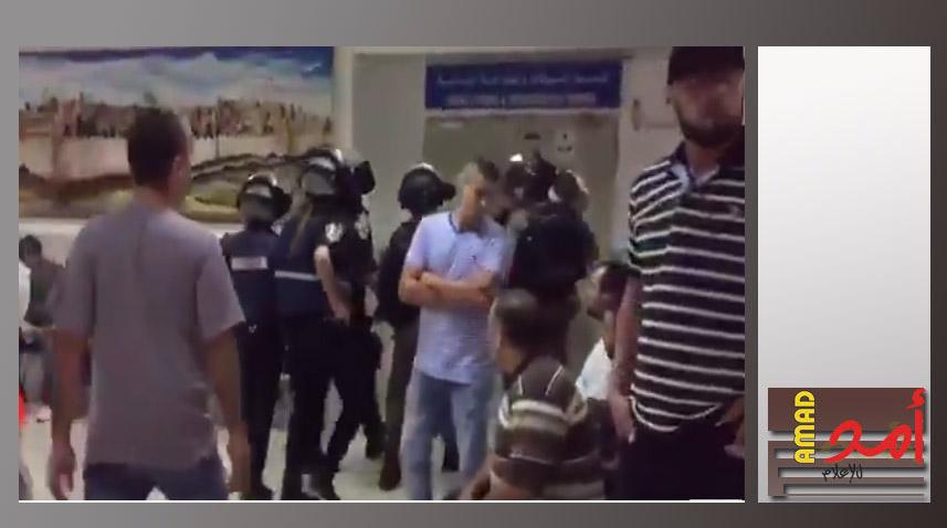 بالفيديو.. الشرطة الإسرائيلية تقتحم مستشفى المقاصد وتطرد العاملين فيه بالقوة