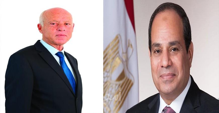 السيسي يهنئ الشعب التونسي على انتخاب قيس سعيد رئيسًا للجمهورية