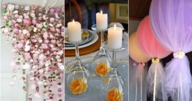 لو هتعملى فرحك فى البيت..5 أفكار ديكورات بسيطة هتفيدك