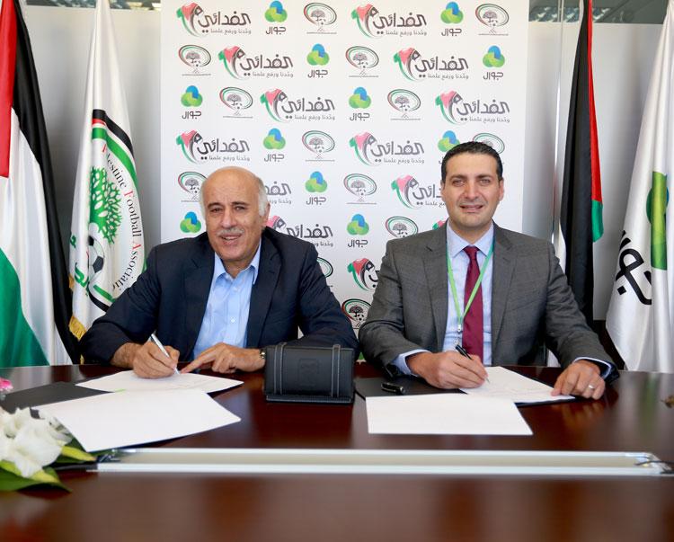 الرجوب: دور جوال مهم في دعم الرياضة الفلسطينية والمساهمة في تطويرها