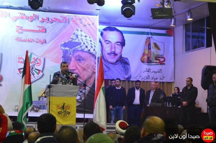 بالصور... اللينو: ممارسات الرئيس عباس الإقصائية والقمعية حولت حركة فتح من حركه ثائرة إلى حزب للسلطة