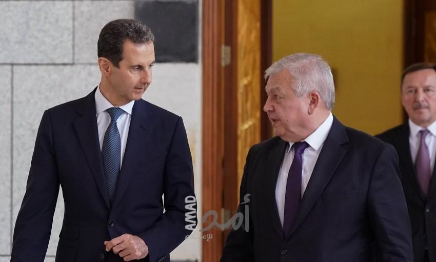 "الأسد" يناقش مع "مبعوث بوتين" خروج القوات التركية من سوريا