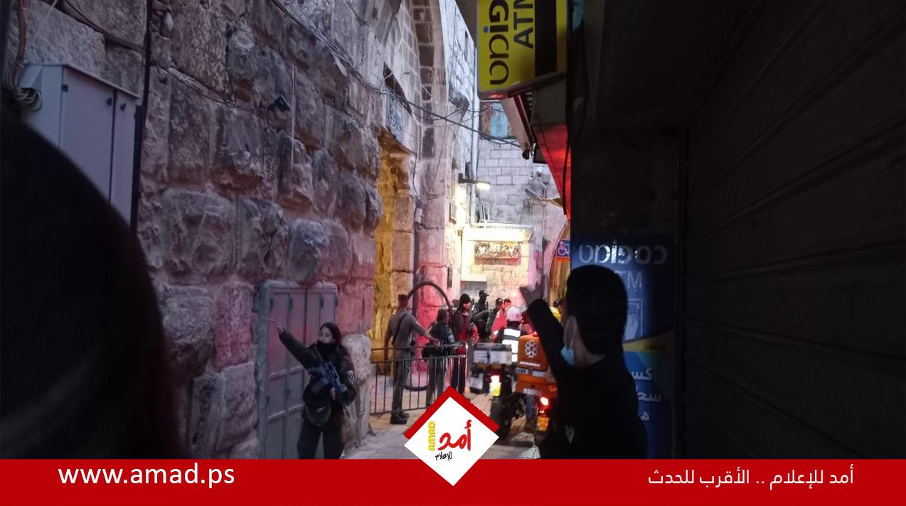 محدث- اعدام شاب برصاص قوات الاحتلال في البلدة القديمة بالقدس المحتلة - فيديو