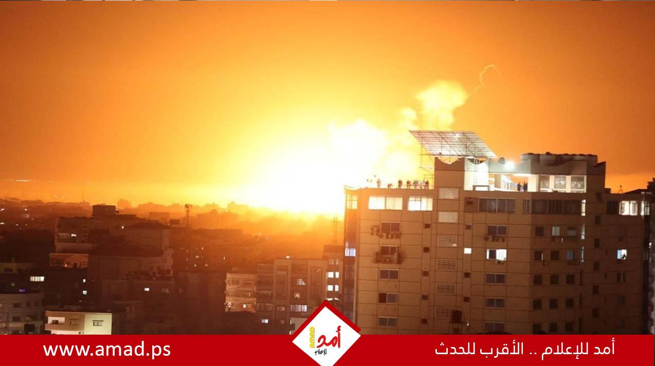 محدث- إصابة جراء استهداف موقع لــ حماس شرق غزة.. وجيش الاحتلال يعقب