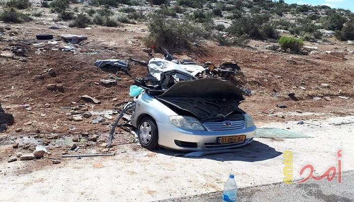 الشرطة الفلسطينية: مصرع أربعة أشخاص و 283 إصابة في 213 حادث سير الاسبوع الماضي
