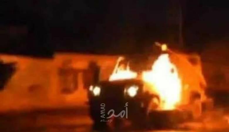 محدث - استهداف جيب عسكري من شمال قطاع غزة بصاروخ كورنيت فيديو