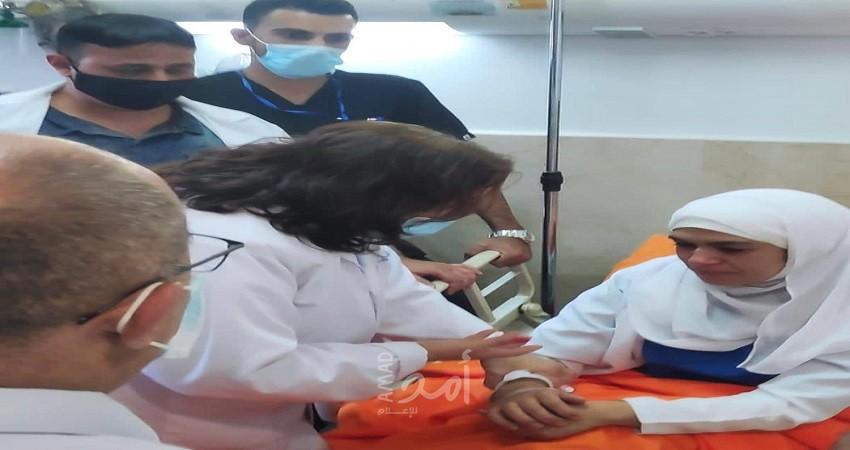 رام الله: نضال المرأة تدين الاعتداء على رئيسة قسم الإنعاش في قسم علاج مرضى "كورونا"