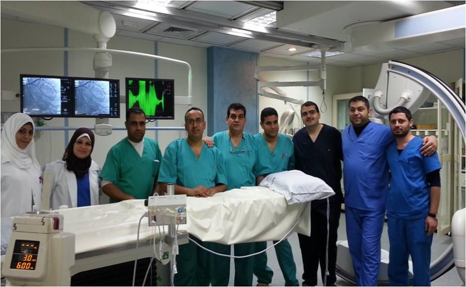 غزة: أطباء يستأصلون ورم دموي في الكبد بواسطة القسطرة القلبية