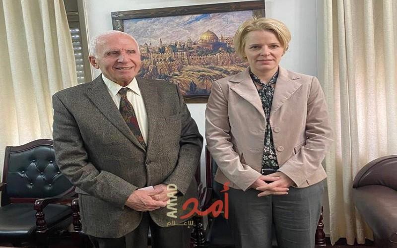 ا‌‍‌لأحمد‌ ‌يطلع‌ ‌ممثلة‌ ‌سويسرا‌ ‌في‌ ‌فلسطين‌ ‌على‌ ‌انتهاكات‌ ‌سلطات الاحتلال‌