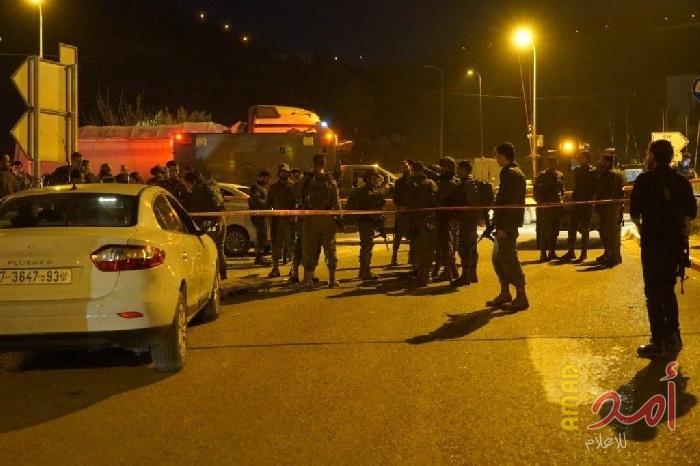جيش الاحتلال يعتقل شابين على حاجز برطعة العسكري قرب جنين
