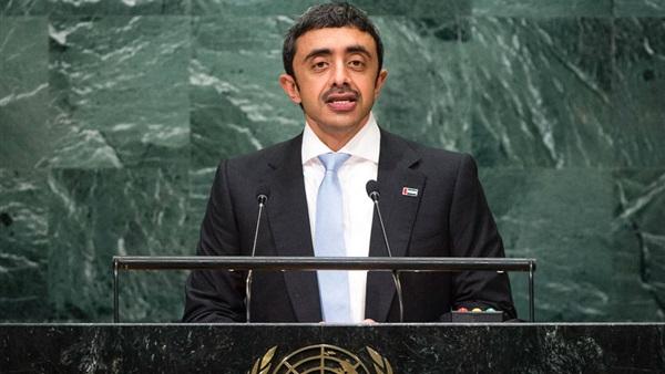 بن زايد: نهاية العنف تصطدم بعدم إنهاء الملف الفلسطيني الإسرائيلي وقطر مولت الجماعات الإرهابية
