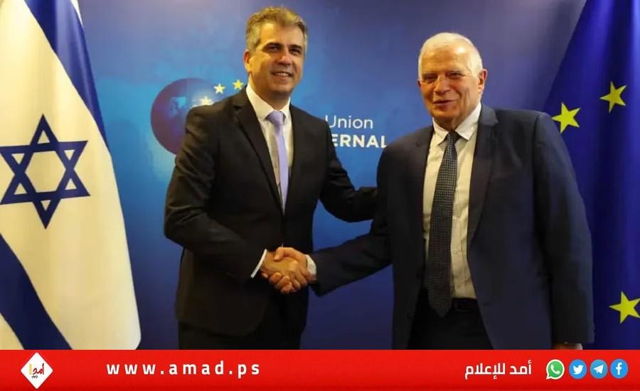 خلال لقاء كوهين..بوريل يحث إسرائيل على وضع حد لـ "إجراءات أحادية" قد تؤجج التوتر