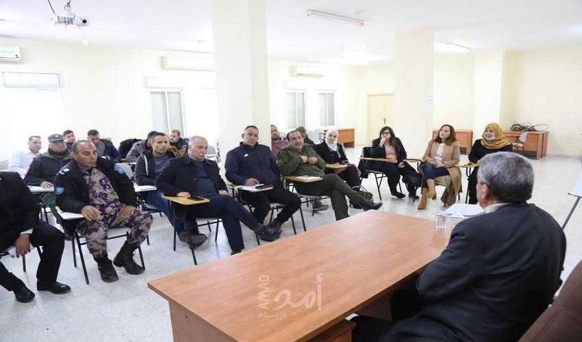 أريحا: سلطة جودة البيئة تختتم برنامج تدريبي لضباط الأمن حول الأمن البيئي