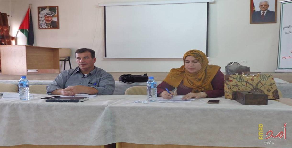 بالصور .. تربية قلقيلية تنظم مسابقة الخطابة والتحدث بالفصحى والالقاء الشعري