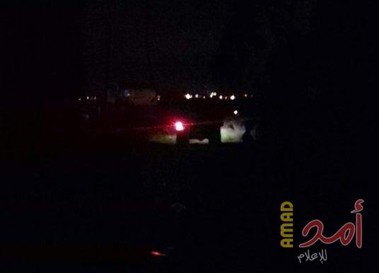 قوات الاحتلال تطلق قنابل الغاز تجاه المنازل جنوب مدينة الخليل