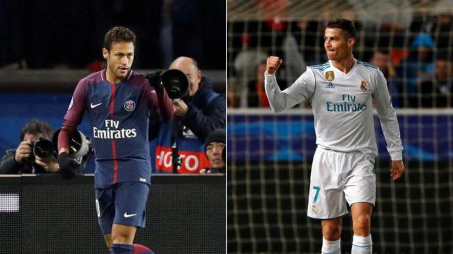 مواجهة تاريخية تجمع ريال مدريد وسان جيرمان والضحية رونالدو أو نيمار
