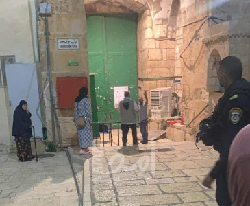 استشهاد فلسطيني برصاص شرطة الاحتلال قرب باب حطة في القدس - فيديو