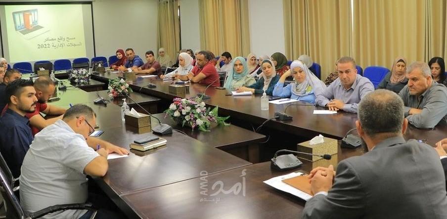 الاتصالات والإحصاء الفلسطيني يعقدان ورشة عمل  حول مسح واقع مصادر السجلات الإدارية لعام 2022