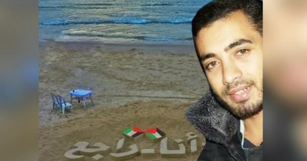 الفنان "اسبيتة"  يحقق حلم صديقه الشهيد "أبو عمرو" بـ "نحت" أكبر خارطة لفلسطين