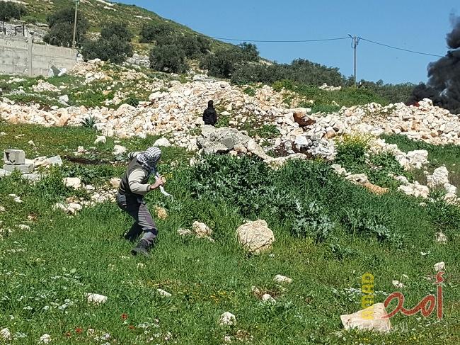إصابة 3 شبان بالرصاص المعدني والعشرات بالاختناق بمسيرة كفر قدوم