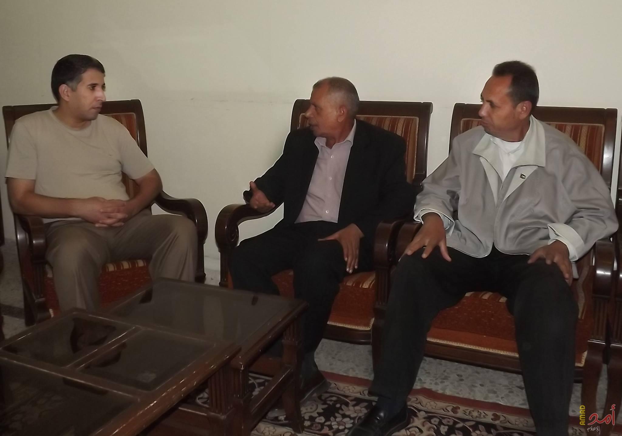 معتوق يبحث اًخر تطورات القضية الفلسطينية مع السفير الجزائري