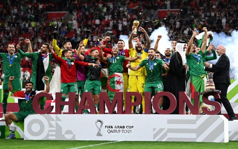 لأول مرة...الجزائر بطل العرب في كأس العرب بنسخته المونديالية