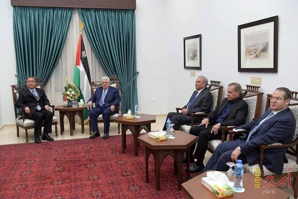 خلال لقاءه بـ"عباس".. المبعوث الصيني يؤكد على موقف بلاده الثابت والدائم تجاه القضية الفلسطينية