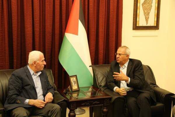 الجبهة الشعبية - القيادة العامة تبحث مع وفد من حركة فتح ترتيب البيت الفلسطيني  وانعقاد المجلس الوطني