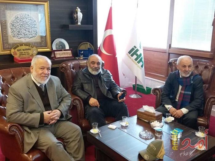 النائبان أبو راس والغول يزوران مقر هيئة IHH التركية بإسطنبول