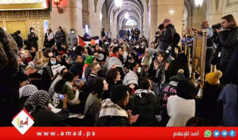 شيكاغو الأمريكية تصوت لوقف "إطلاق النار" في قطاع غزة