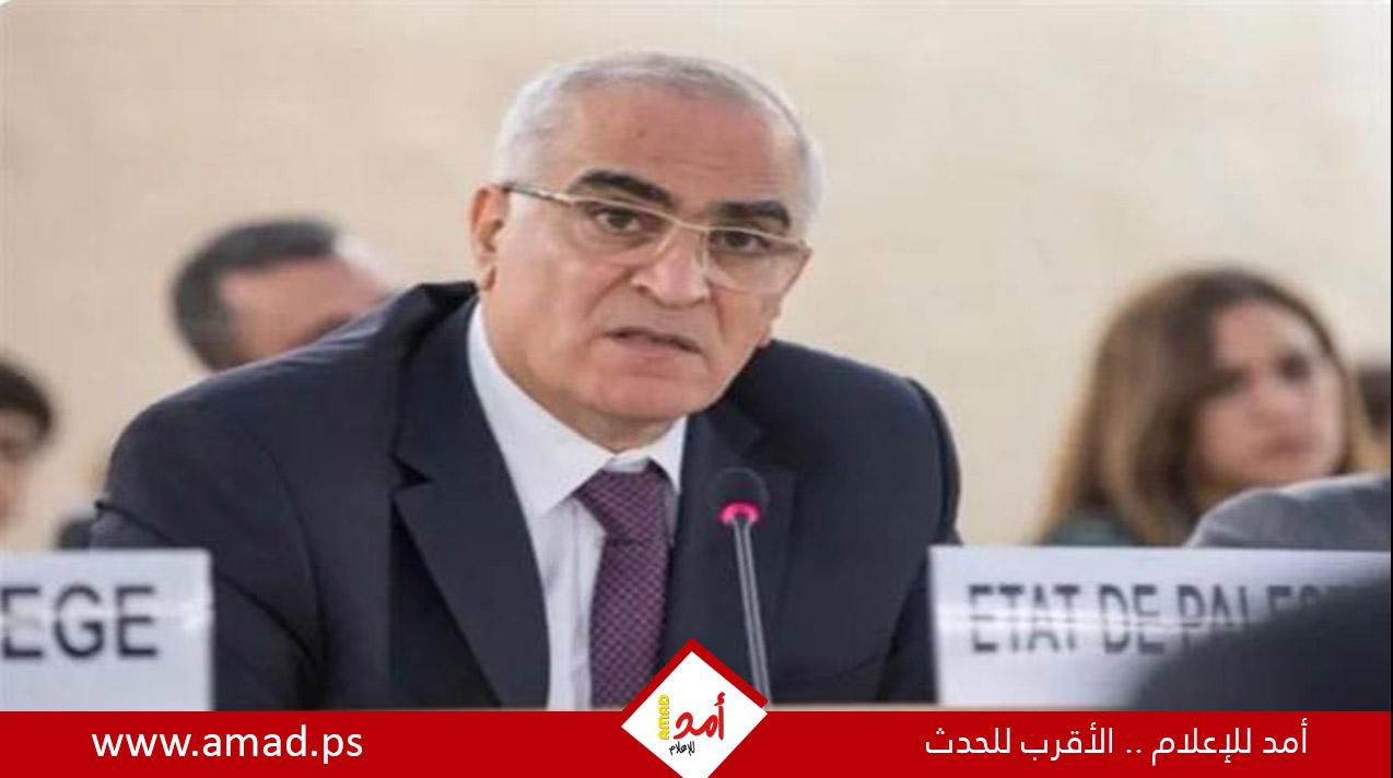 خريشة: القانون الإنساني سقط بعد الحرب الإسرائيلية على غزة