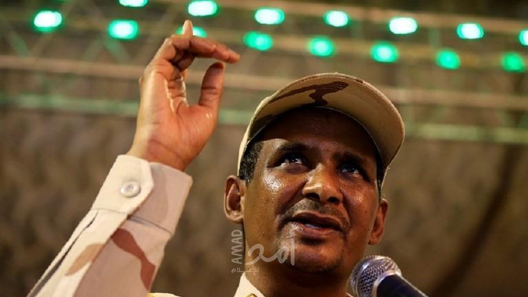 السودان.. حميدتي يرحب بمشروع دستور انتقالي ويدعو لحوار شامل