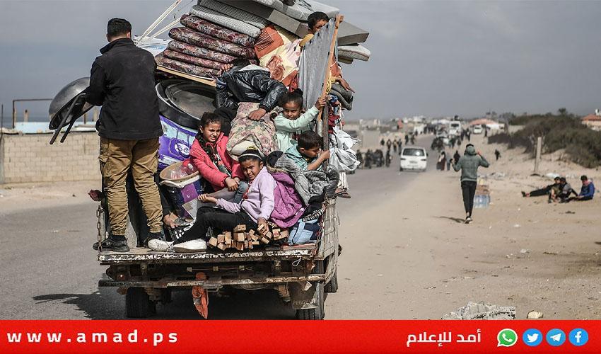 "اليونيسف": الجوع وسوء التغذية يلازمان أطفال غزة في رحلة النزوح