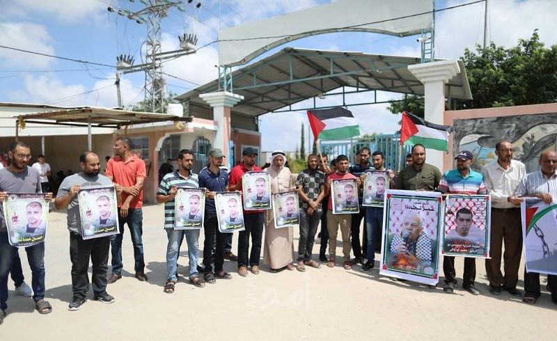 وقفة لمساندة الأسرى في سجون الاحتلال الإسرائيلي بنابلس