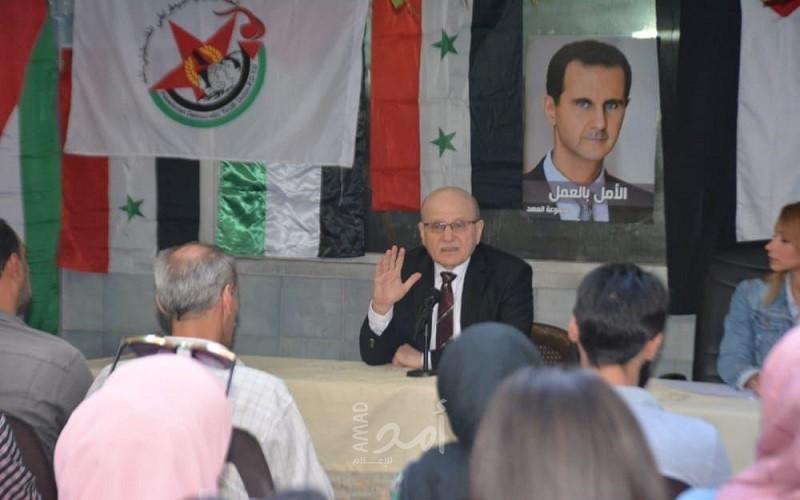 فهد سليمان: الترويج لعملية سياسية مع الاحتلال هرب من إستحقاقات المواجهة