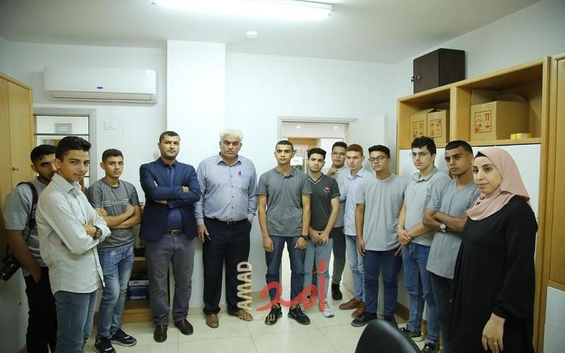 مجموعات طلابية تتوافد على برنامج غزة للتعرف على مفهوم الصحة النفسية