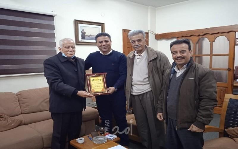 فدا يلتقي رئيس الهيئة العامة للشؤون المدنية الفلسطينية في المحافظات الجنوبية
