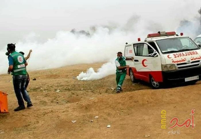 الصحة تستنكر الاعتداءات المباشرة ضد طواقمها في ميادين العودة شرق القطاع