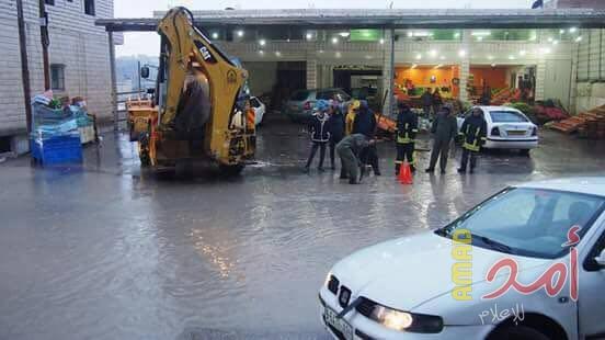 رفع حالة الطوارئ الى الدرجة الثانية في رام الله استعدادا للمنخفض الجوي