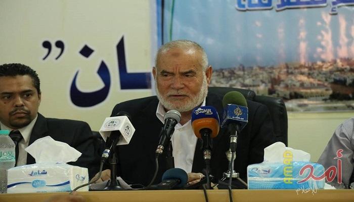 د. بحر: نرحب بأي مساعدات إنسانية لغزة ولن يكون مقابلها أي ثمن سياسي