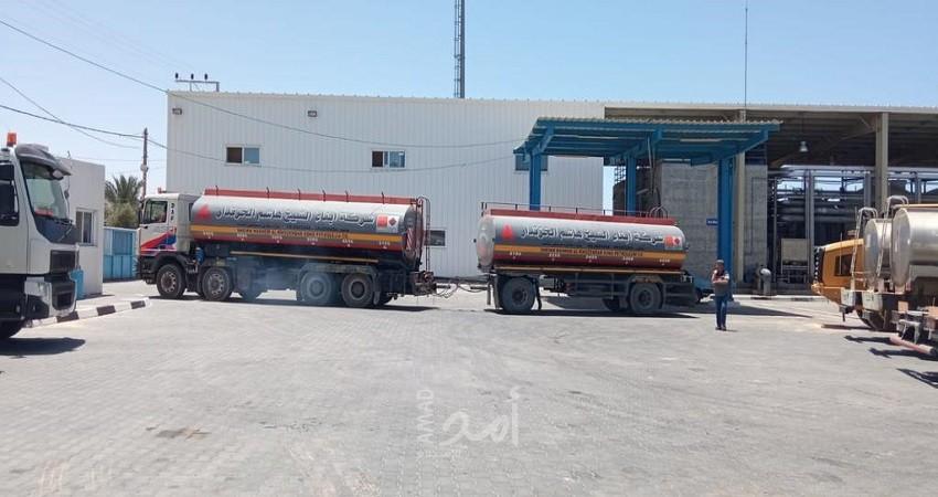 مصلحة مياه بلديات الساحل تزود محطات ضخ مياه الصرف الصحي الساحلية بالسولار